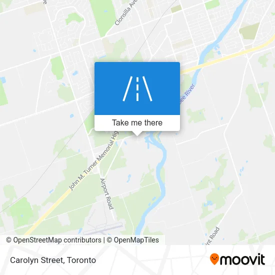 Carolyn Street map