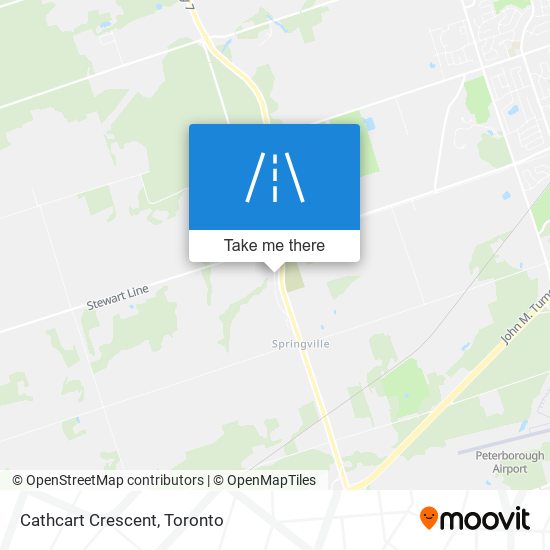 Cathcart Crescent map