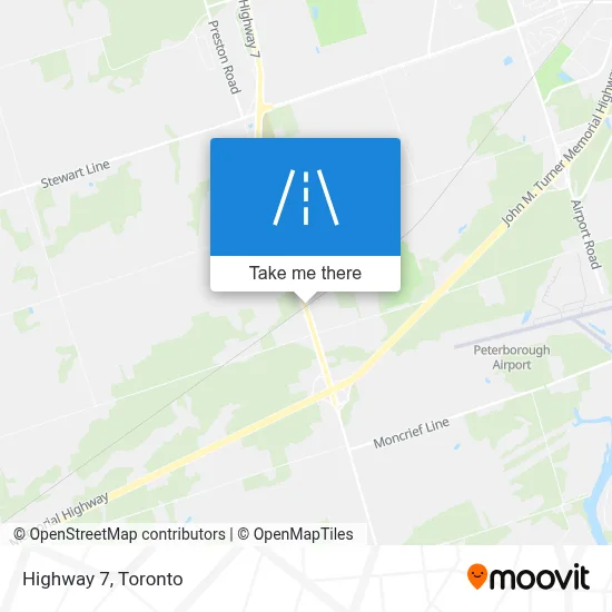 Highway 7 map