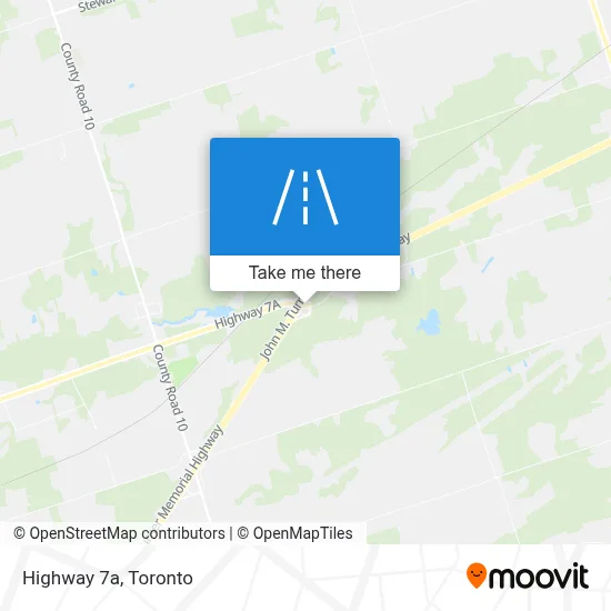 Highway 7a map