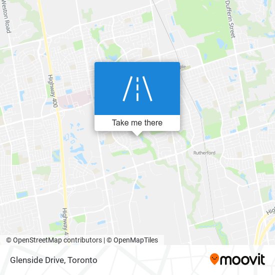Glenside Drive map