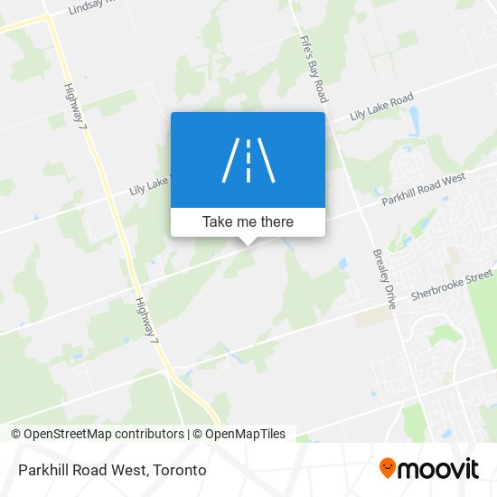 Parkhill Road West plan