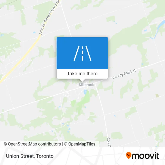 Union Street map