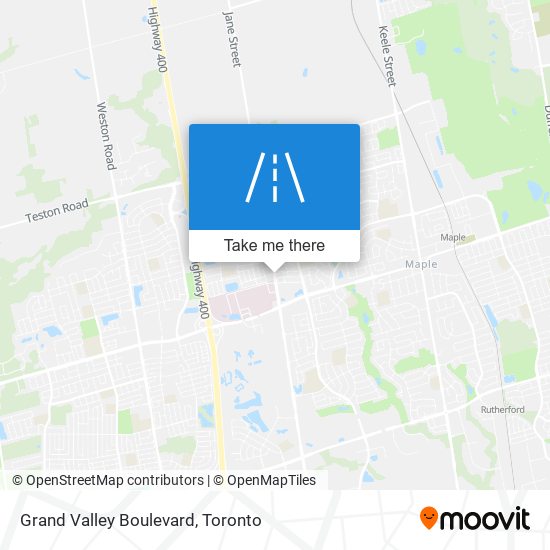 Grand Valley Boulevard plan