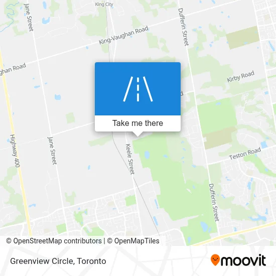 Greenview Circle map