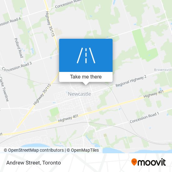 Andrew Street map