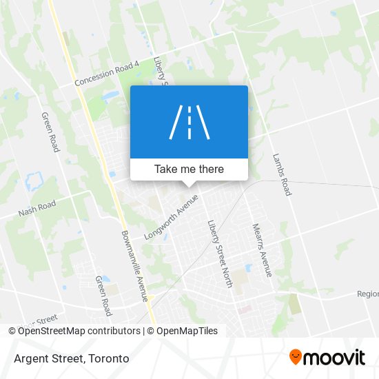 Argent Street map