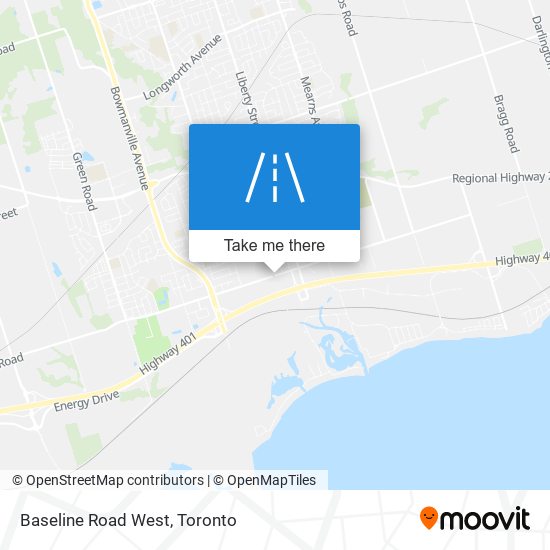 Baseline Road West plan