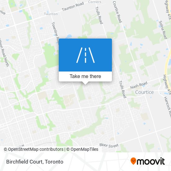 Birchfield Court map