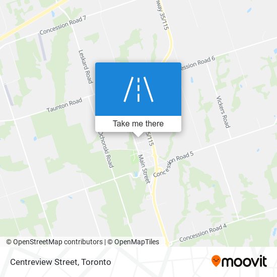 Centreview Street map