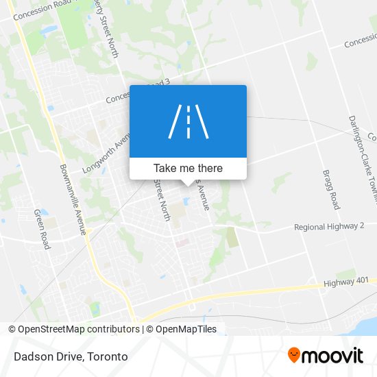 Dadson Drive map