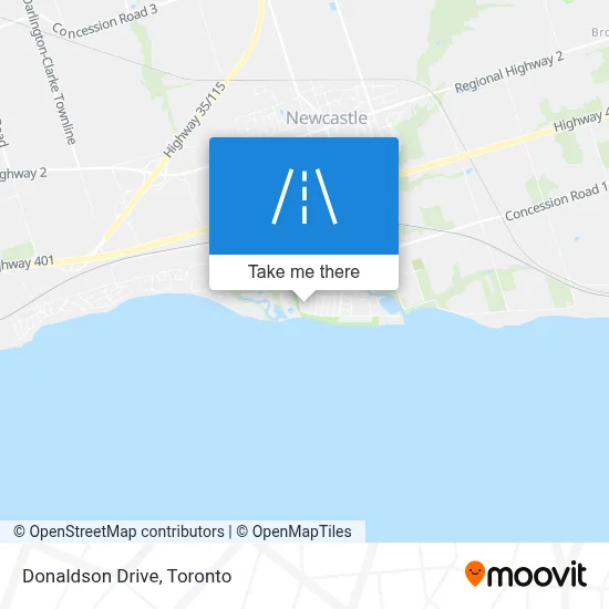 Donaldson Drive map
