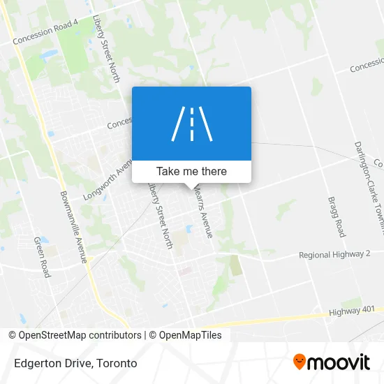 Edgerton Drive map