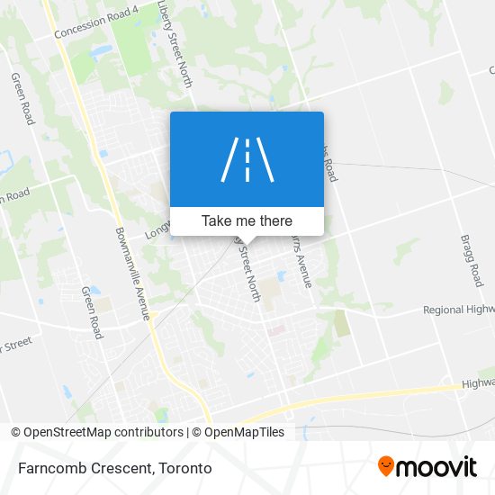 Farncomb Crescent map