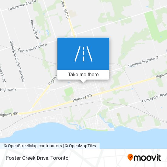 Foster Creek Drive plan