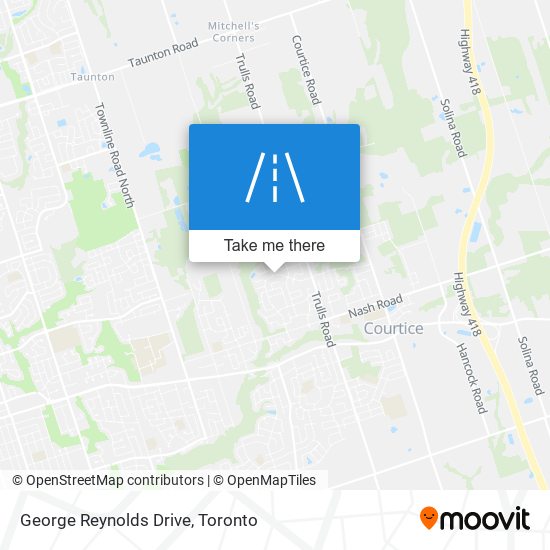 George Reynolds Drive map