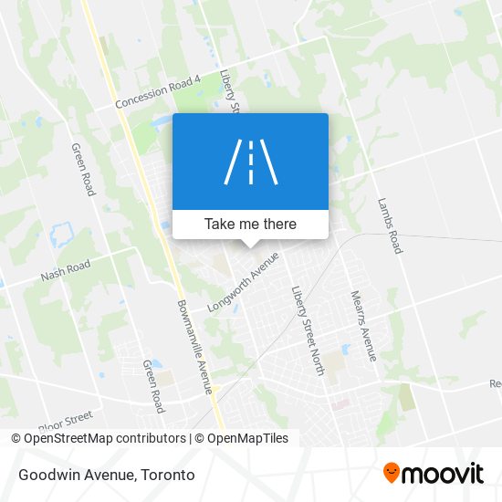 Goodwin Avenue map