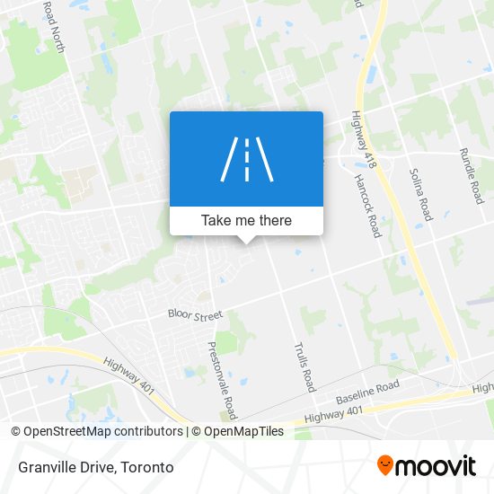 Granville Drive plan