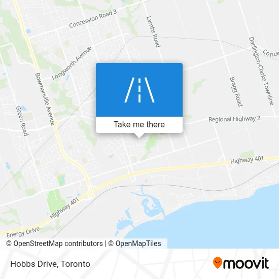 Hobbs Drive map