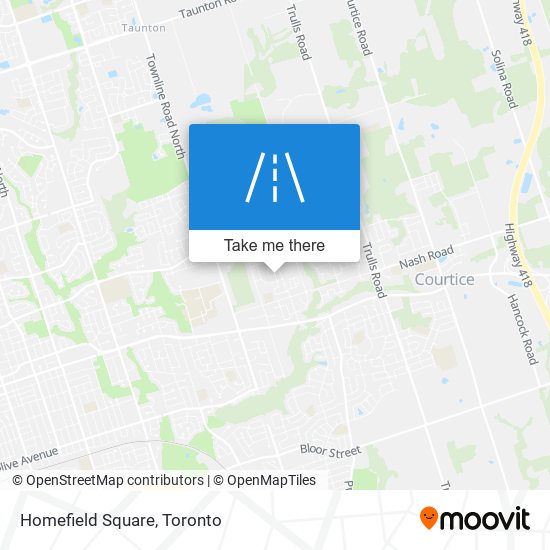 Homefield Square map