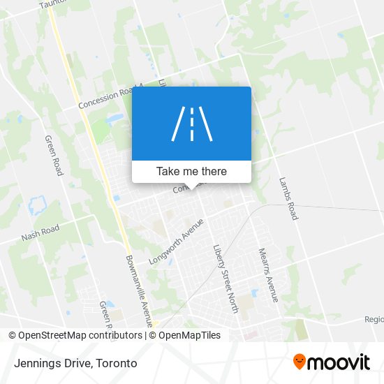 Jennings Drive map