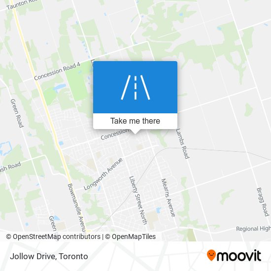 Jollow Drive map
