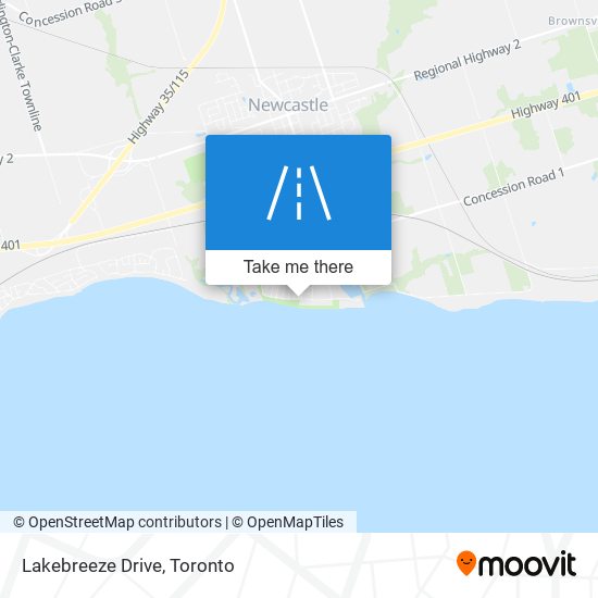 Lakebreeze Drive map