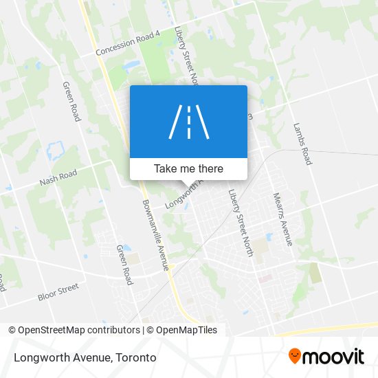 Longworth Avenue map