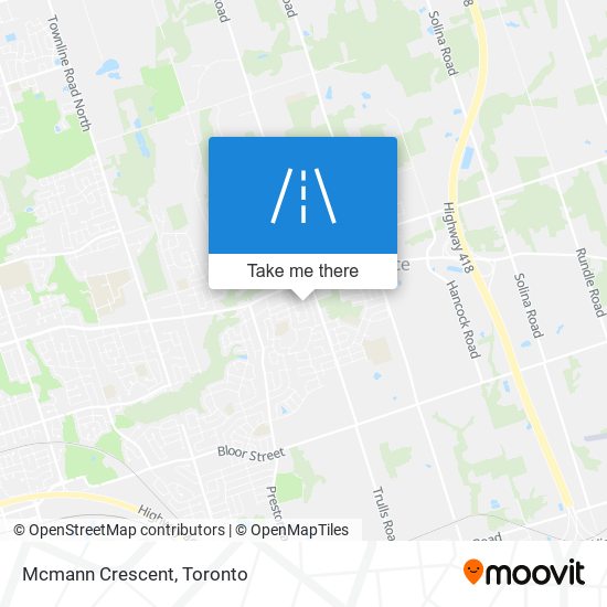 Mcmann Crescent map