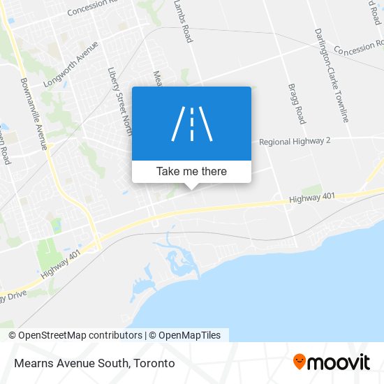 Mearns Avenue South map