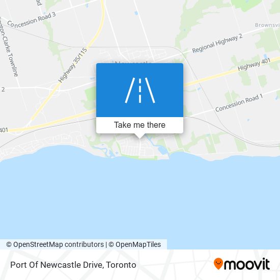 Port Of Newcastle Drive plan