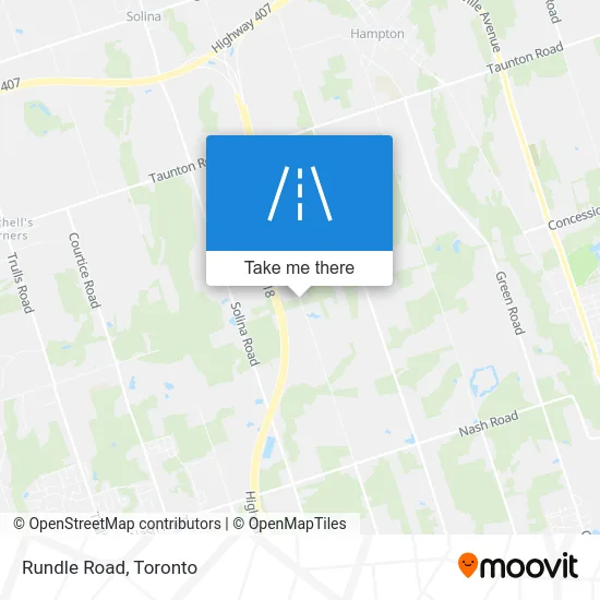 Rundle Road map