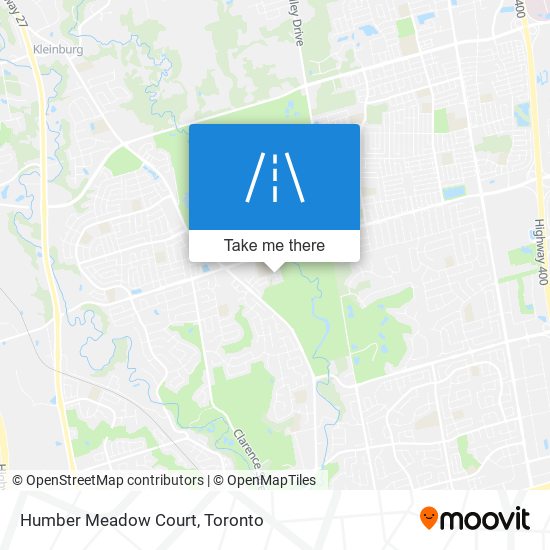 Humber Meadow Court map