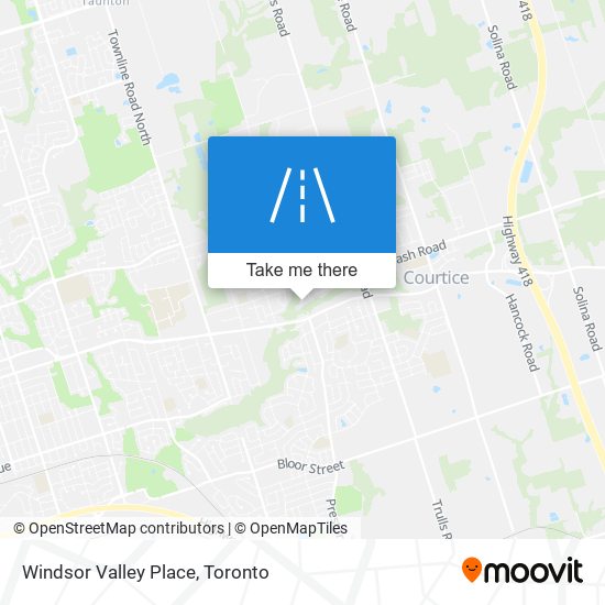 Windsor Valley Place plan
