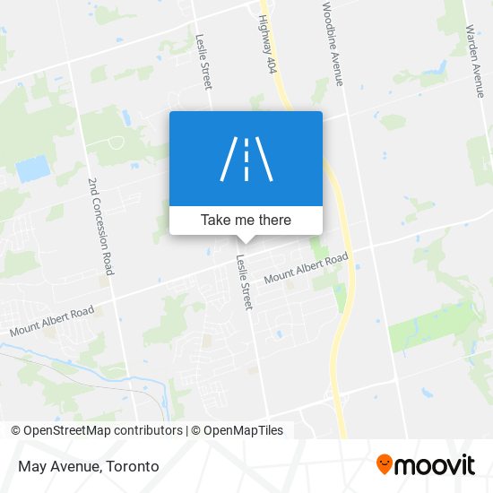 May Avenue map