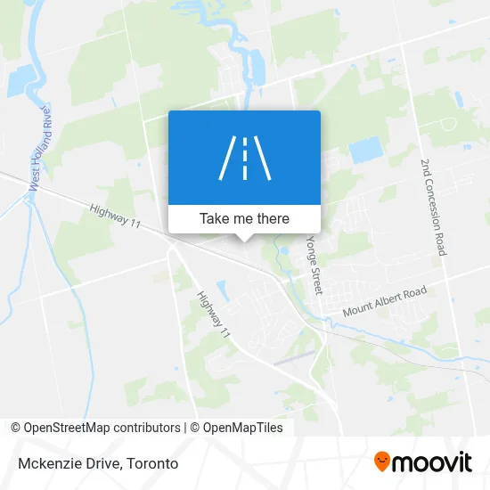 Mckenzie Drive map