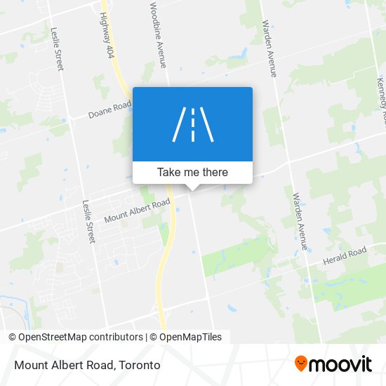 Mount Albert  Road plan