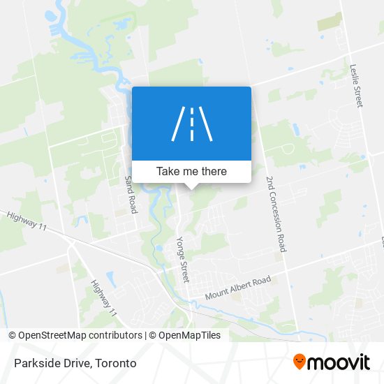 Parkside Drive map