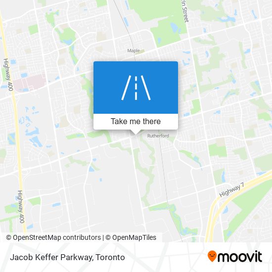 Jacob Keffer Parkway map