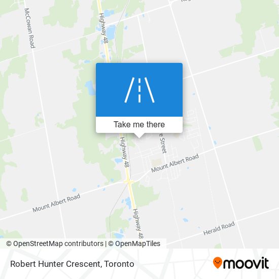 Robert Hunter Crescent map