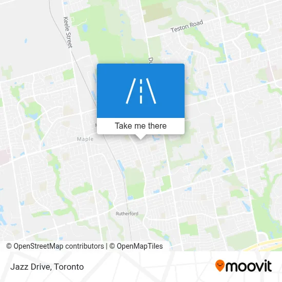 Jazz Drive map