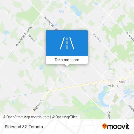 Sideroad 32 map