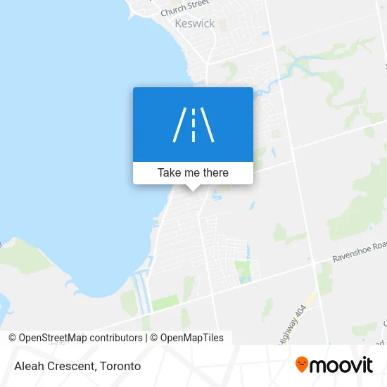 Aleah Crescent map