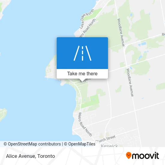 Alice Avenue map