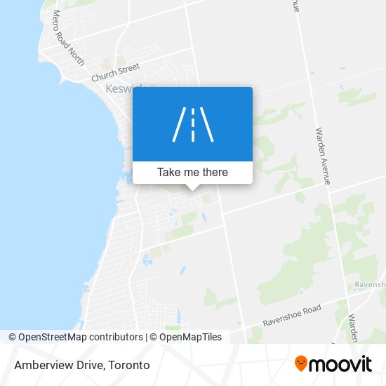 Amberview Drive map