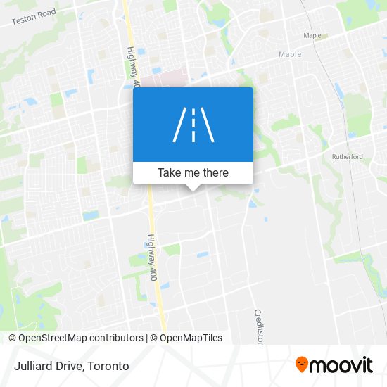 Julliard Drive map