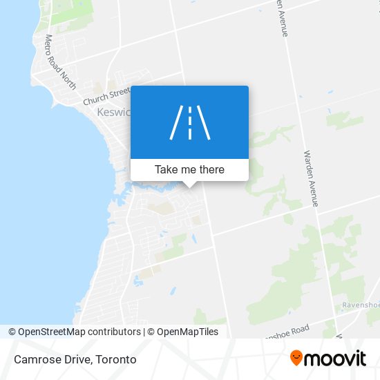 Camrose Drive map
