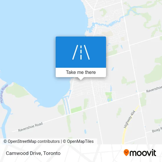 Camwood Drive map