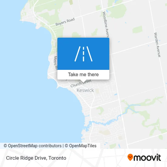 Circle Ridge Drive map