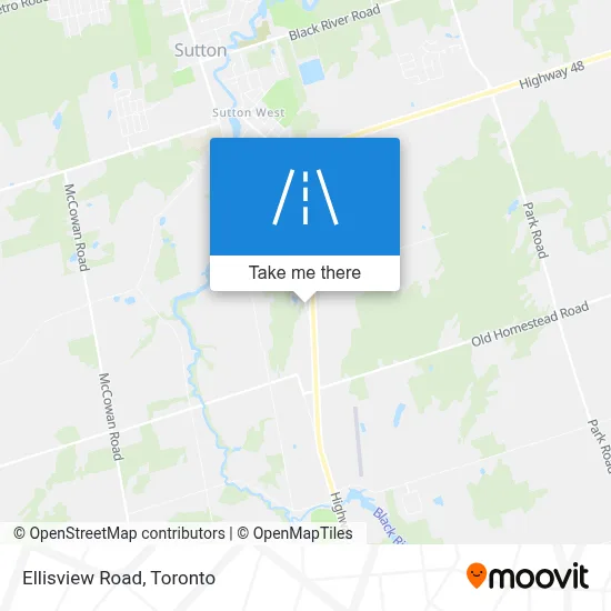 Ellisview Road map